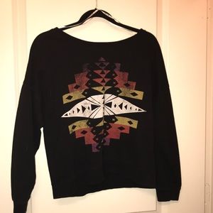 Forever21 Tribal Sweat Shirt